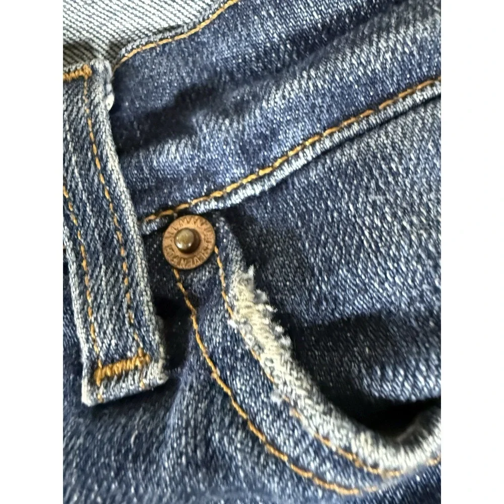 VINTAGE 7 For All Mankind Jeans Adult Size 27 Bootcut Y2K Made in USA